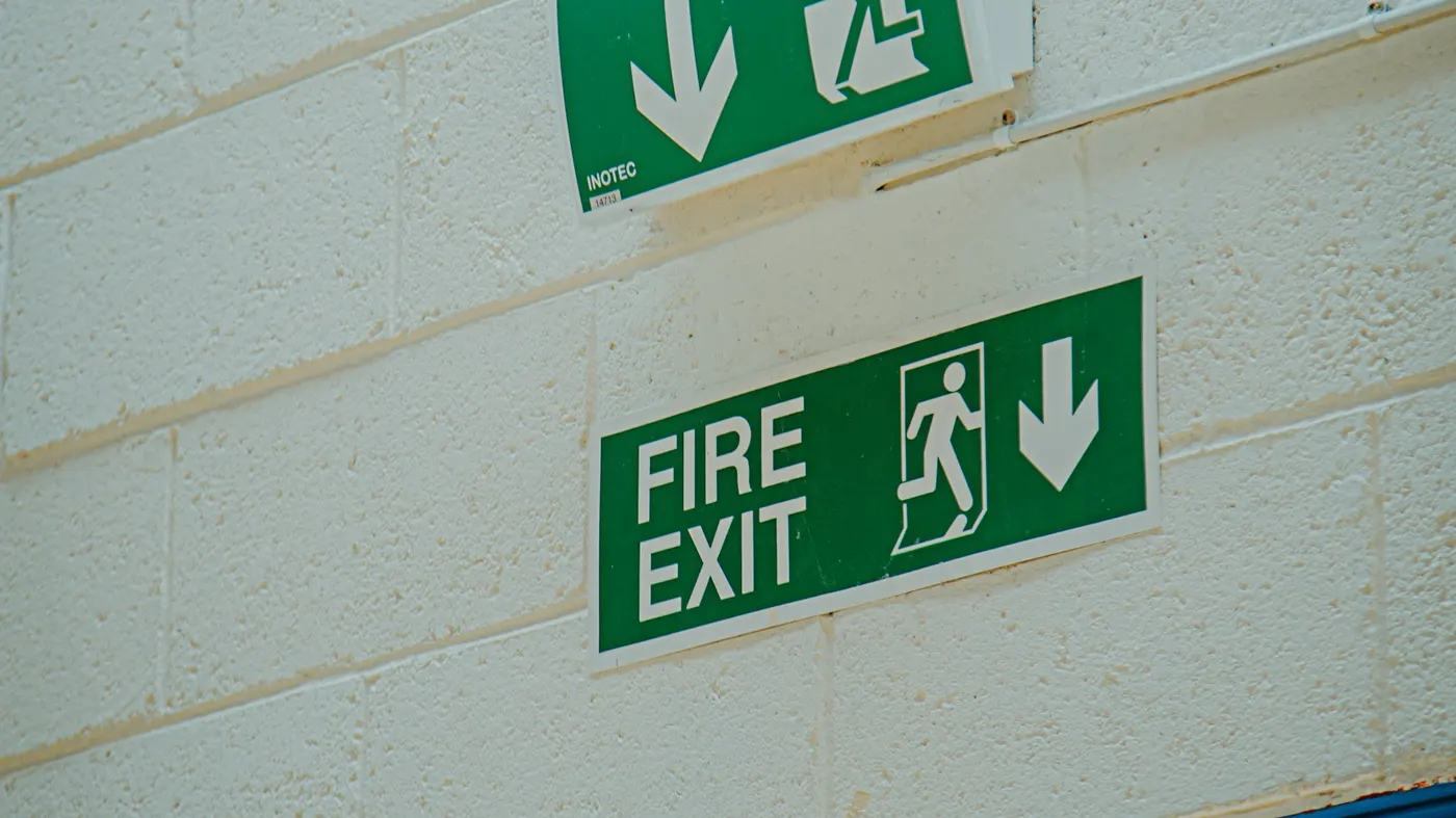 Interlinked fire detection in a shared house