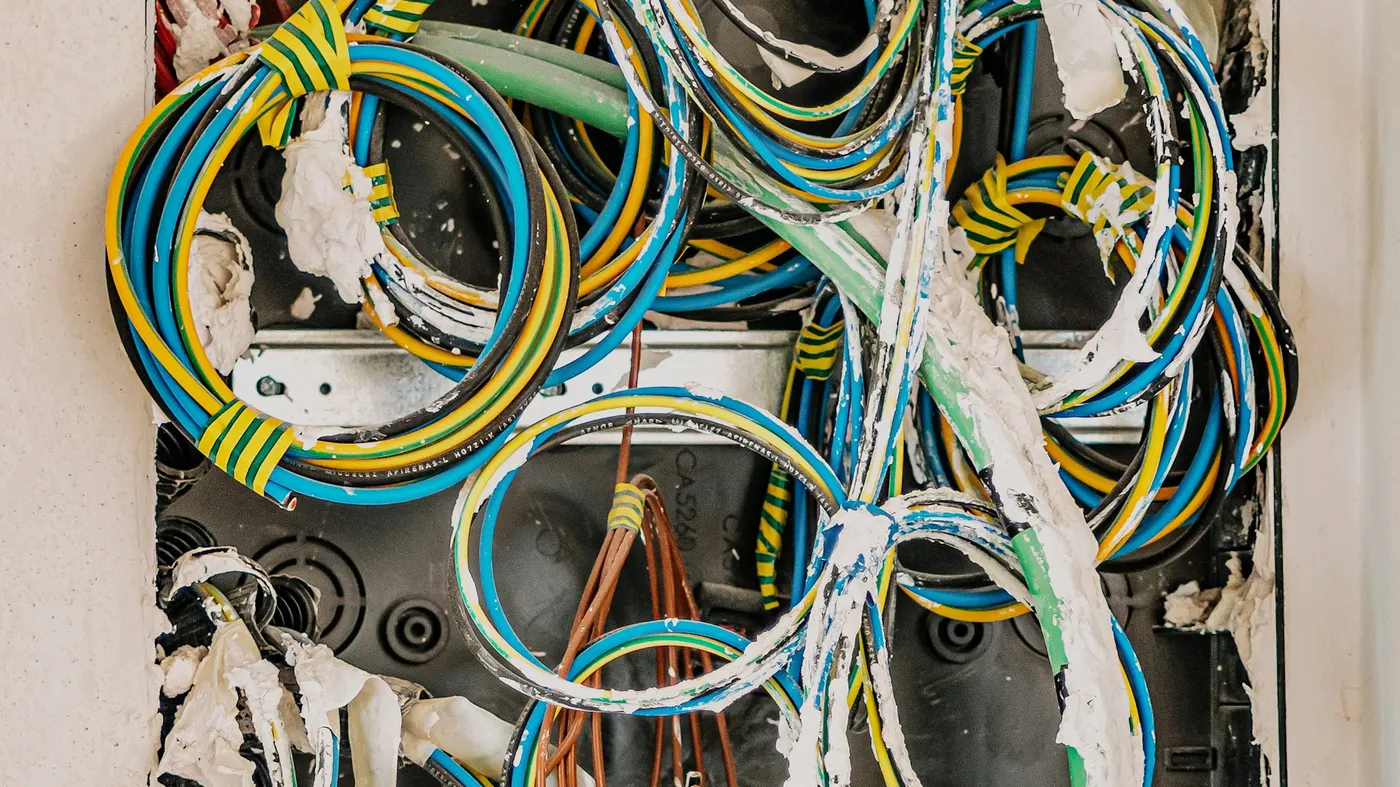 First fix cabling during a full house rewire