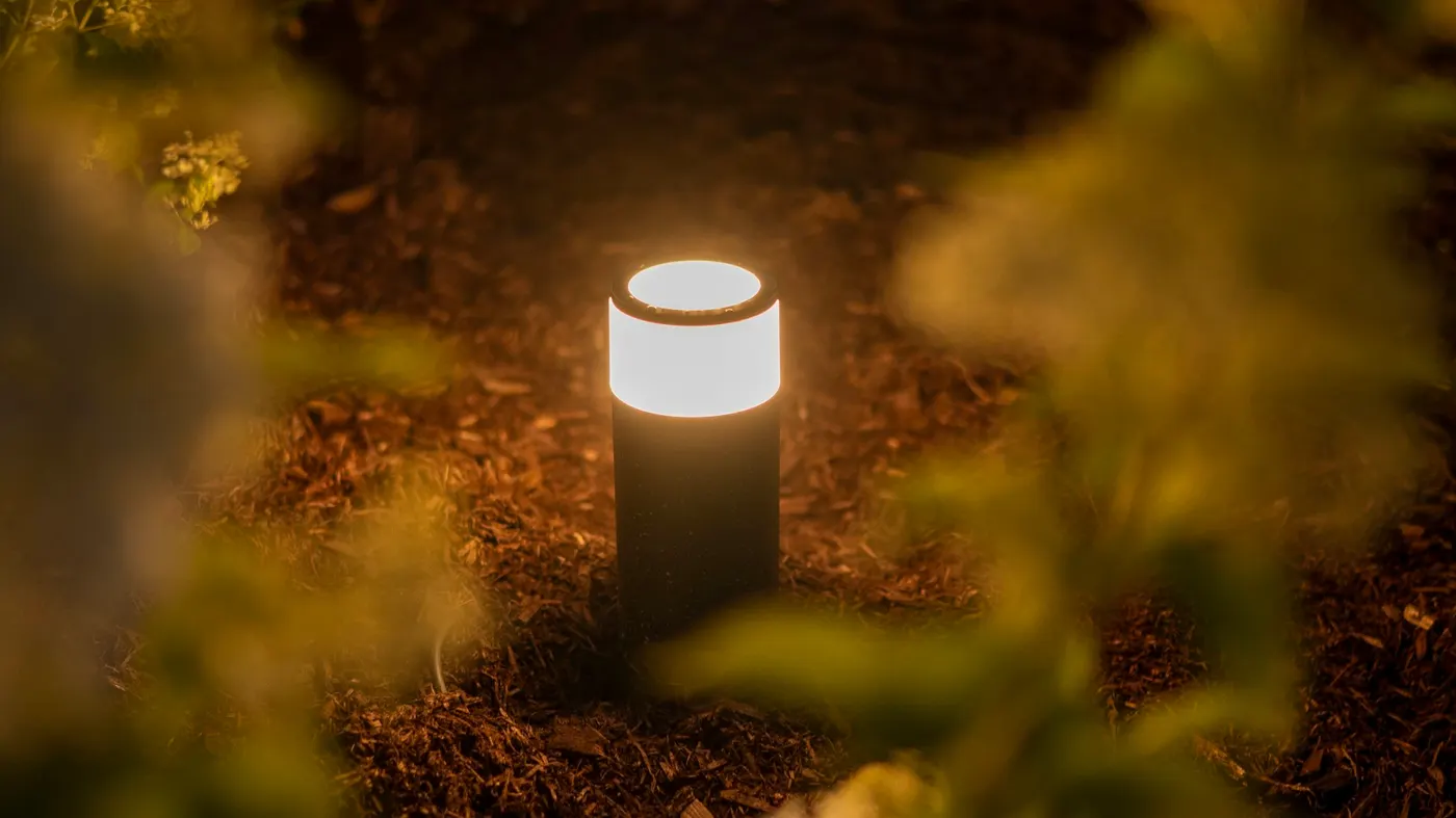 Weatherproof outdoor socket and garden lighting